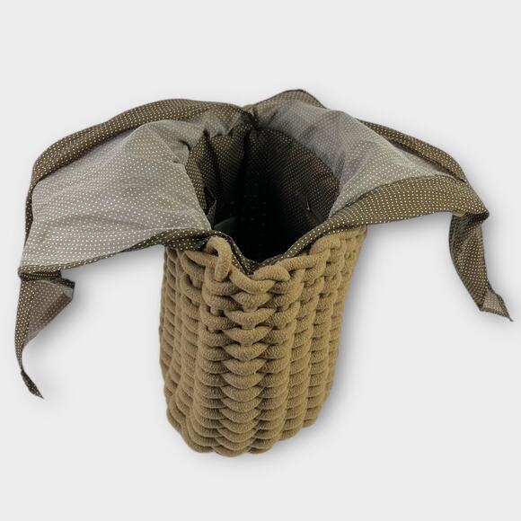 Le Voyage En Panier Woven Rope Picnic Style Vacation Summer Tote Bag - Picture 5 of 16